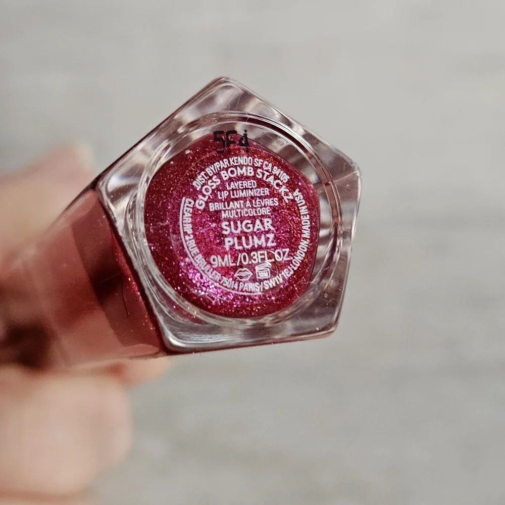 Fenty Beauty Gloss Bomb Stackz Sugar Plumz NEW